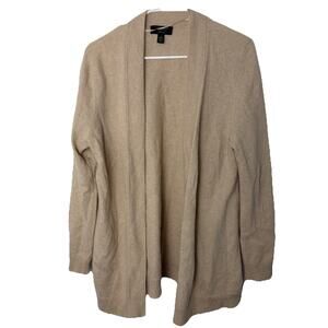 Charter Club Luxury Cashmere large gold Blend Metallic Sweater Women’s Large